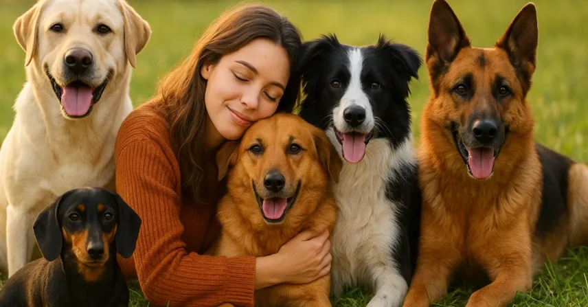 Sonhar com 5 cachorros: amizade, proteção e recados