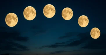 Sonhar com 6 luas no céu: intensidade espiritual e sinais