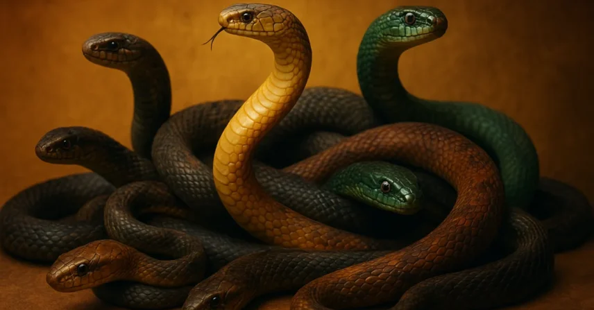Sonhar com 8 cobras: ataques espirituais e proteção