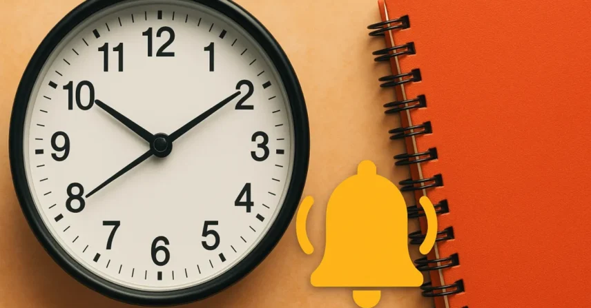 Sonhar com 8 horas: pressa, rotina e organização