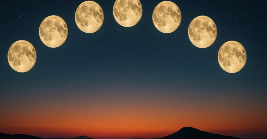 Sonhar com 8 luas no céu: mistérios, fé e revelações