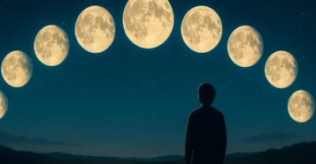 Sonhar com 9 luas: espiritualidade elevada e recados