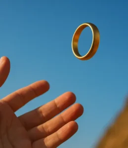 Sonhar jogando aliança fora: término, medo e decisões