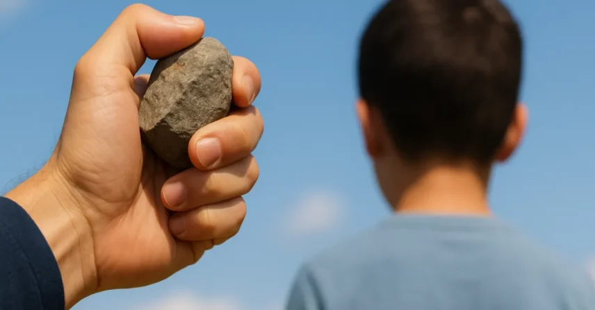 Sonhar jogando pedra em alguém: raiva, defesa e alerta