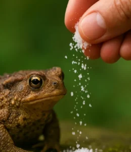 Sonhar jogando sal no sapo: proteção espiritual e energia