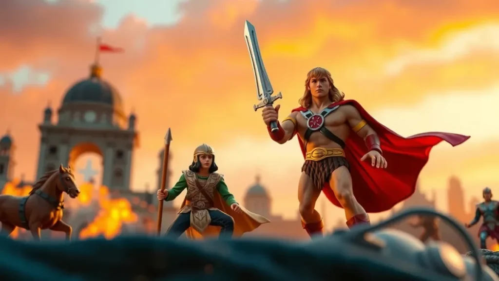 A trajetória de He-Man dos brinquedos às telas de cinema