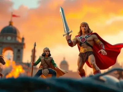 A trajetória de He-Man dos brinquedos às telas de cinema